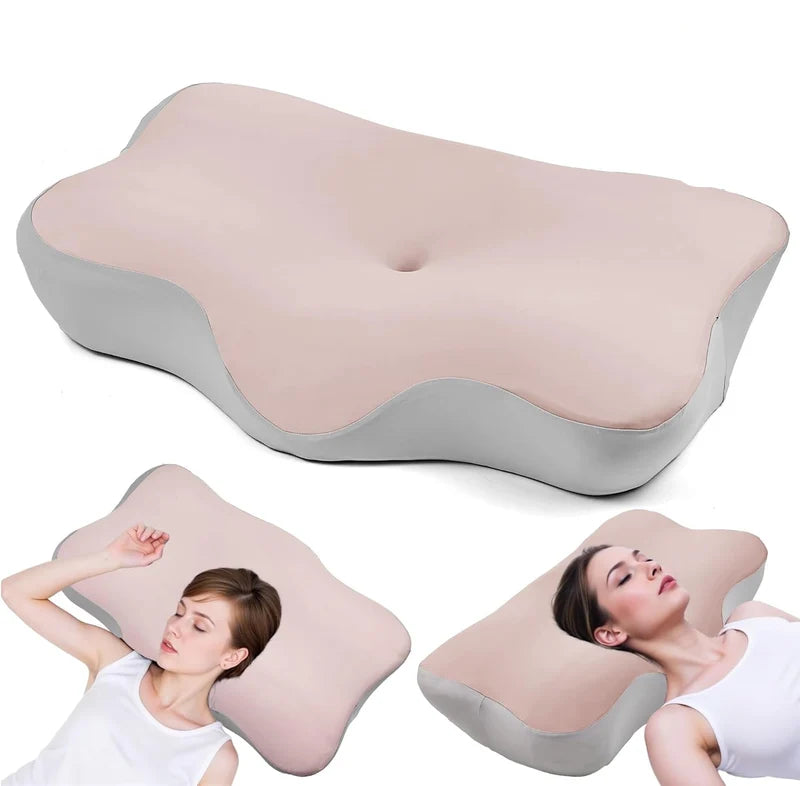 Orthopedic Latex Neck Pillow Slow Reboun