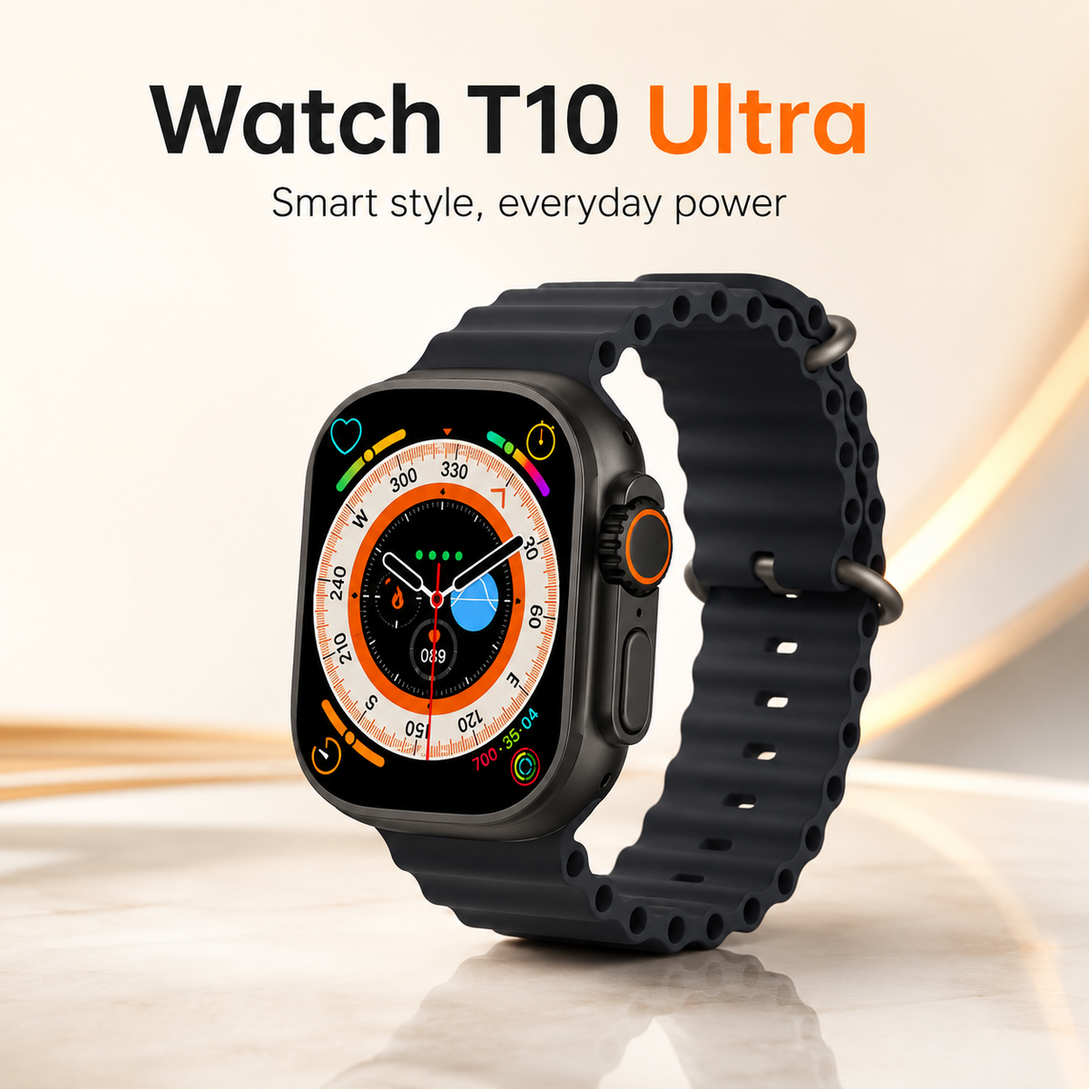 Ultra 2.09 Infinite Display Smartwatch