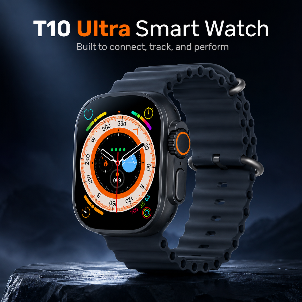 Ultra 2.09 Infinite Display Smartwatch