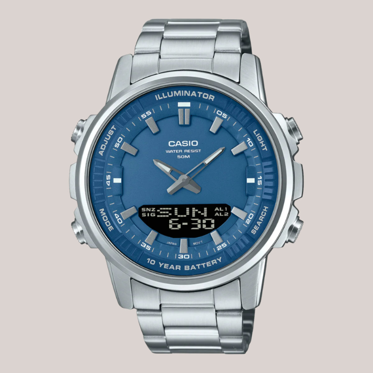 Turquoise Dial Men Watch